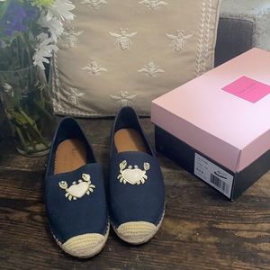 Kate Spade beach date espadrille flat